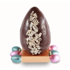 Chinese Ginger Dark Chocolate Egg, with Belgian Praline Eggs